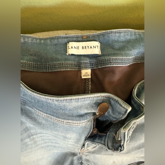 Lane Bryant Denim Bermuda Shorts - Picture 2 of 3